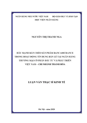Chiến lược bán chéo sản phẩm bancassurance trong tín 