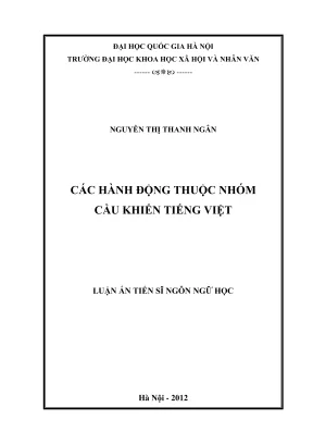 Nghiên cứu hành động cầu khiến trong tiếng Việt