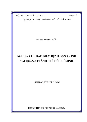Nghiên cứu bệnh động kinh tại quận 5, TP. Hồ Chí Minh