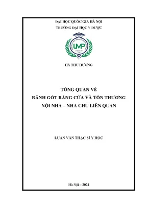 Tổng Quan Về Rãnh Gót Răng Cửa Và Tổn Thương Nội Nha Nha Chu