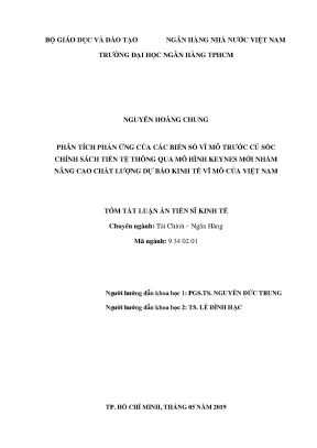 Phân Tích Phản Ứng Vĩ Mô Trước Cú Sốc Chính Sách Tiền Tệ