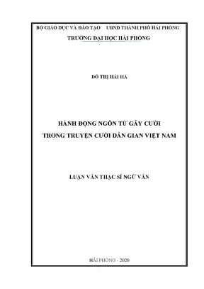 Nghiên cứu hành động ngôn từ gây cười trong truyện cười