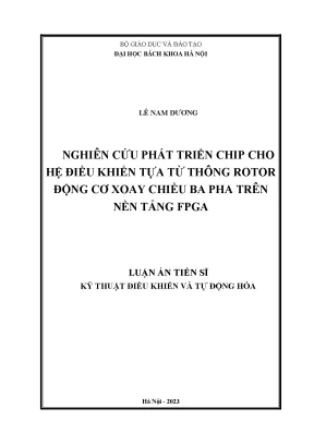 Nghiên cứu chip điều khiển từ cho động cơ xoay chiều ba
