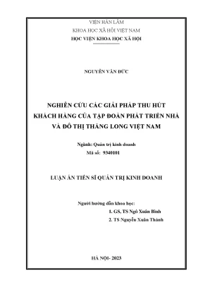 Giải pháp thu hút khách hàng của Tập đoàn Phát triển Nhà