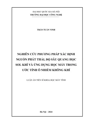 Nghiên cứu phương pháp xác định nguồn phát thải ô nhiễm
