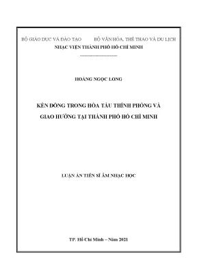 Nghiên cứu âm nhạc kèn đồng trong hòa tấu tại TP.HCM