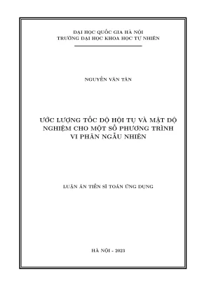 Nghiên cứu tốc độ hội tụ và mật độ nghiệm trong phương 