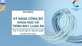 Kỹ Năng Công Bố Khoa Học và Trình Bày Luận Án Hiệu Quả