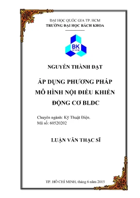 Nghiên cứu mô hình nội điều khiển cho động cơ BLDC trong
