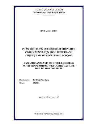 Phân Tích Động Lực Học Dầm Thép Chữ I Có Bản Bụng Lượn