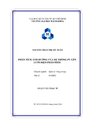 Tác động của hệ thống năng lượng mặt trời đến lưới điện 