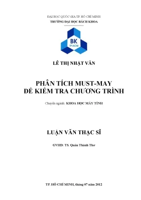 Phân Tích Mustmay Trong Kiểm Tra Chương Trình Khoa Học