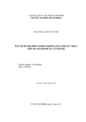 Bộ điều khiển nhúng cho xe hai bánh tự cân bằng sử dụng 