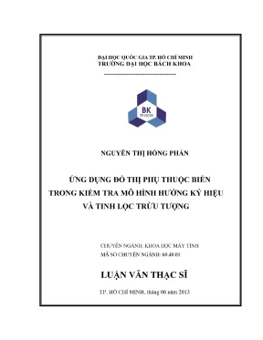 Nghiên cứu ứng dụng đồ thị trong kiểm tra mô hình hướng