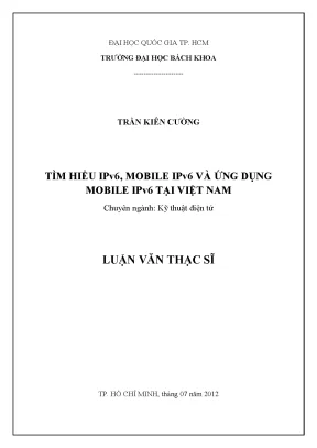 Nghiên cứu ứng dụng Mobile IPv6 tại Việt Nam