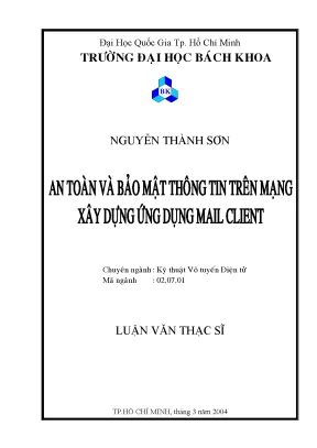 Bảo mật thông tin trong kỹ thuật vô tuyến điện tử