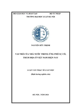 Luận văn thạc sĩ luật học hoàn thiện thể chế tổ chức và hoạt động của uỷ ban nhân dân các cấp đáp ứng yêu cầu tiếp tục xây dựng hoàn thiện nhà nước pháp quyền xã hội chủ nghĩa việt nam trong giai đoạn mới