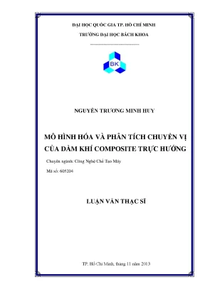 Mô Hình Hóa và Phân Tích Chuyển Vị Dầm Khí Composite