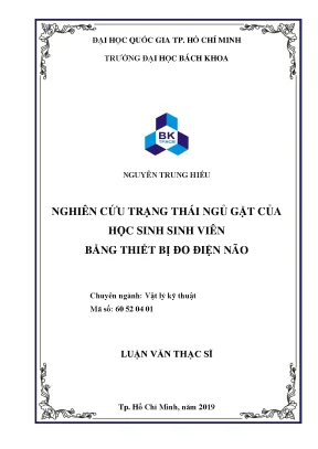 Nghiên cứu trạng thái ngủ gật của sinh viên bằng thiết