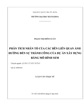 Phân Tích Nhân Tố Ảnh Hưởng Đến Thành Công Dự Án Xây
