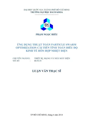 Nâng cao hiệu quả điều độ kinh tế trong nhà máy điện