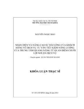 Nâng cao sự hài lòng khách hàng với dịch vụ tư vấn tiết