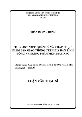 Nghiên cứu ứng dụng GPRS trong quản lý điểm đen giao