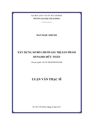 Sơ Đồ Chuỗi Giá Trị Sản Phẩm Dynamo Hữu Toàn Trong Quản