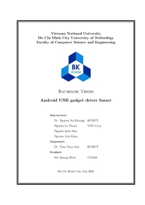 Fuzzer cho Driver USB Android trong Luận Văn Tốt Nghiệp