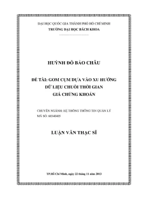 Nghiên cứu hệ thống thông tin quản lý dựa trên xu hướng 