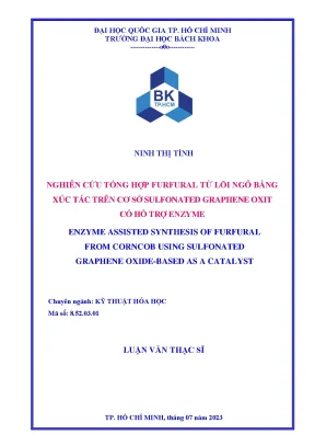 Nghiên cứu tổng hợp furtural từ lõi ngô bằng xúc tác