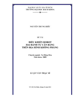 Robot Hai Bánh Tự Cân Bằng Trên Địa Hình Không Phẳng