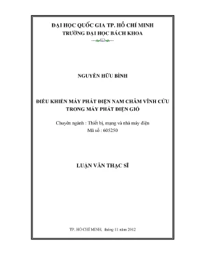Thiết bị mạng và điều khiển máy phát điện gió với nam
