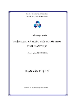Nhận Dạng Cảm Xúc Mặt Người Thời Gian Thực Trong Tự Động Hóa