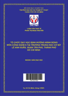 Phương pháp dạy học định hướng hành động môn Công nghệ 6