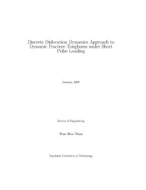 Phương pháp Discrete Dislocation Dynamics trong nghiên 