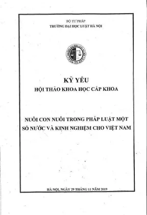 Kinh nghiệm nuôi con nuôi từ pháp luật quốc tế và áp