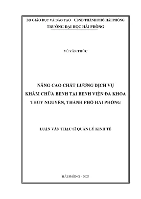 Nâng cao chất lượng dịch vụ khám chữa bệnh tại Bệnh viện