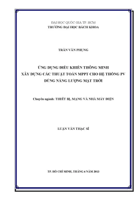 Luận Văn Thạc Sĩ: Ứng Dụng Điều Khiển Thông Minh Xây