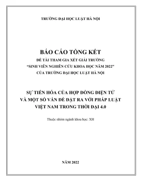 Sự tiến hóa của hợp đồng điện tử và thách thức pháp luật 