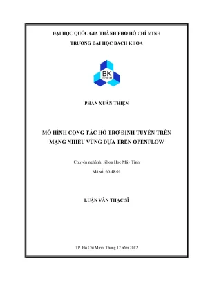 Mô Hình Cộng Tác Hỗ Trợ Định Tuyến Trên Mạng Nhiều Vùng