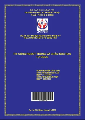 Robot Tự Động Trồng Và Chăm Sóc Rau - Giải Pháp Công 