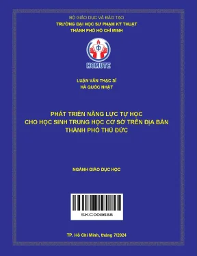 Phát Triển Năng Lực Tự Học Cho Học Sinh THCS Tại TP. Thủ