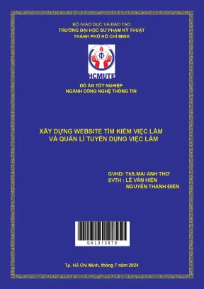 Website Tìm Kiếm Việc Làm và Quản Lý Tuyển Dụng Công