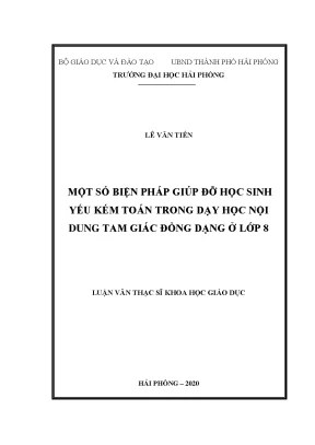Phương Pháp Giúp Học Sinh Yếu Kém Toán Hiệu Quả Với Tam
