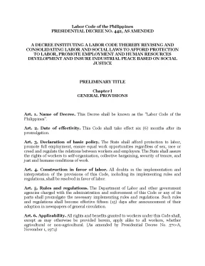 Bộ Luật Lao Động Philippines: Hướng Dẫn Toàn Diện Và Cập 