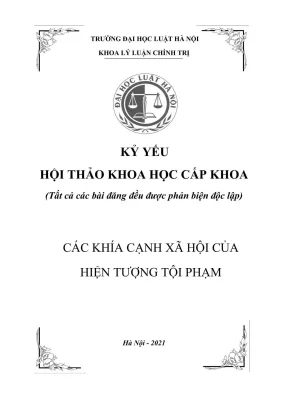 Hội thảo khoa học cấp khoa: Khám phá khía cạnh xã hội 