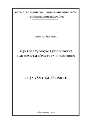 Biện Pháp Tạo Động Lực Cho Người Lao Động Tại Công Ty