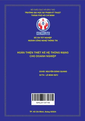 Hướng dẫn hoàn thiện thiết kế hệ thống mạng cho doanh