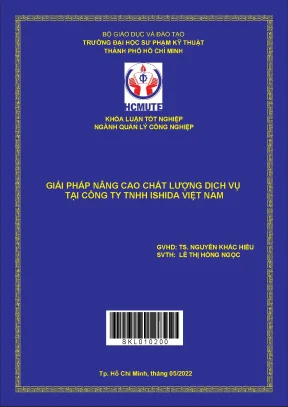Giải pháp nâng cao chất lượng dịch vụ tại Ishida Việt Nam
